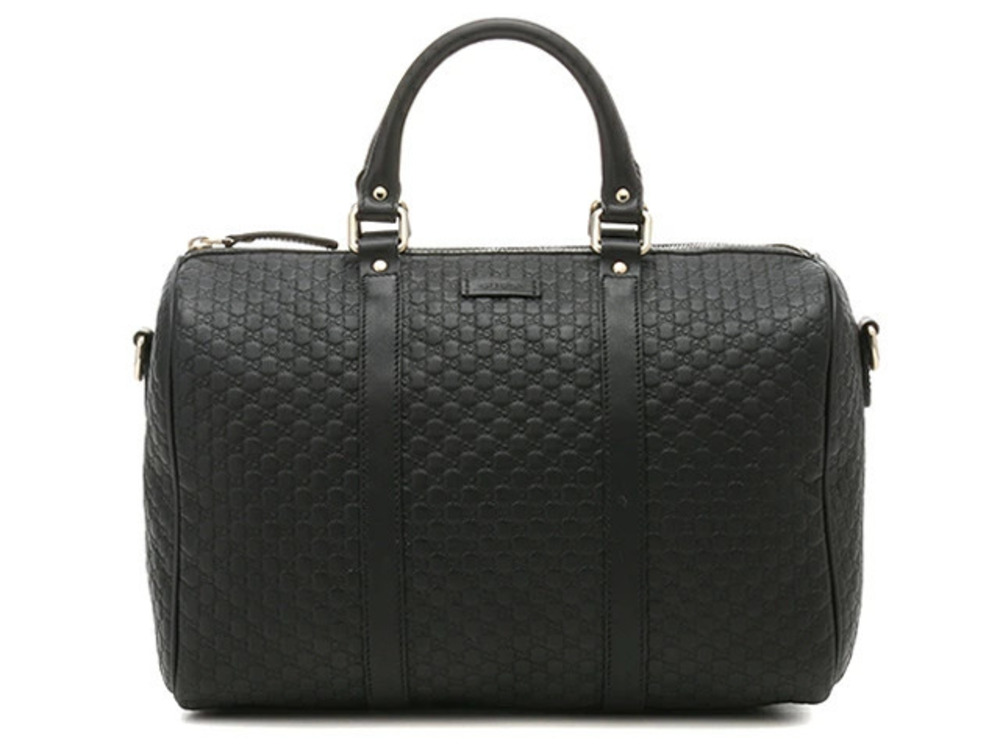 Gucci Handbag Microguccissima Black Calfskin